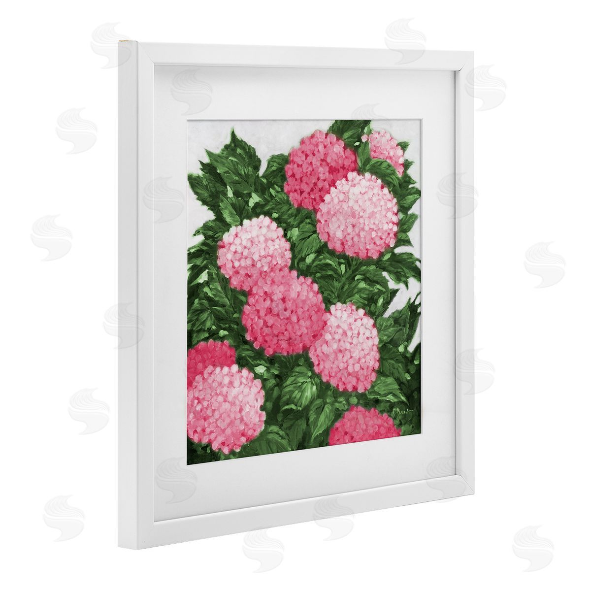 Paul Brent Impressions Of Hydrangeas Canvas Wall Art Print