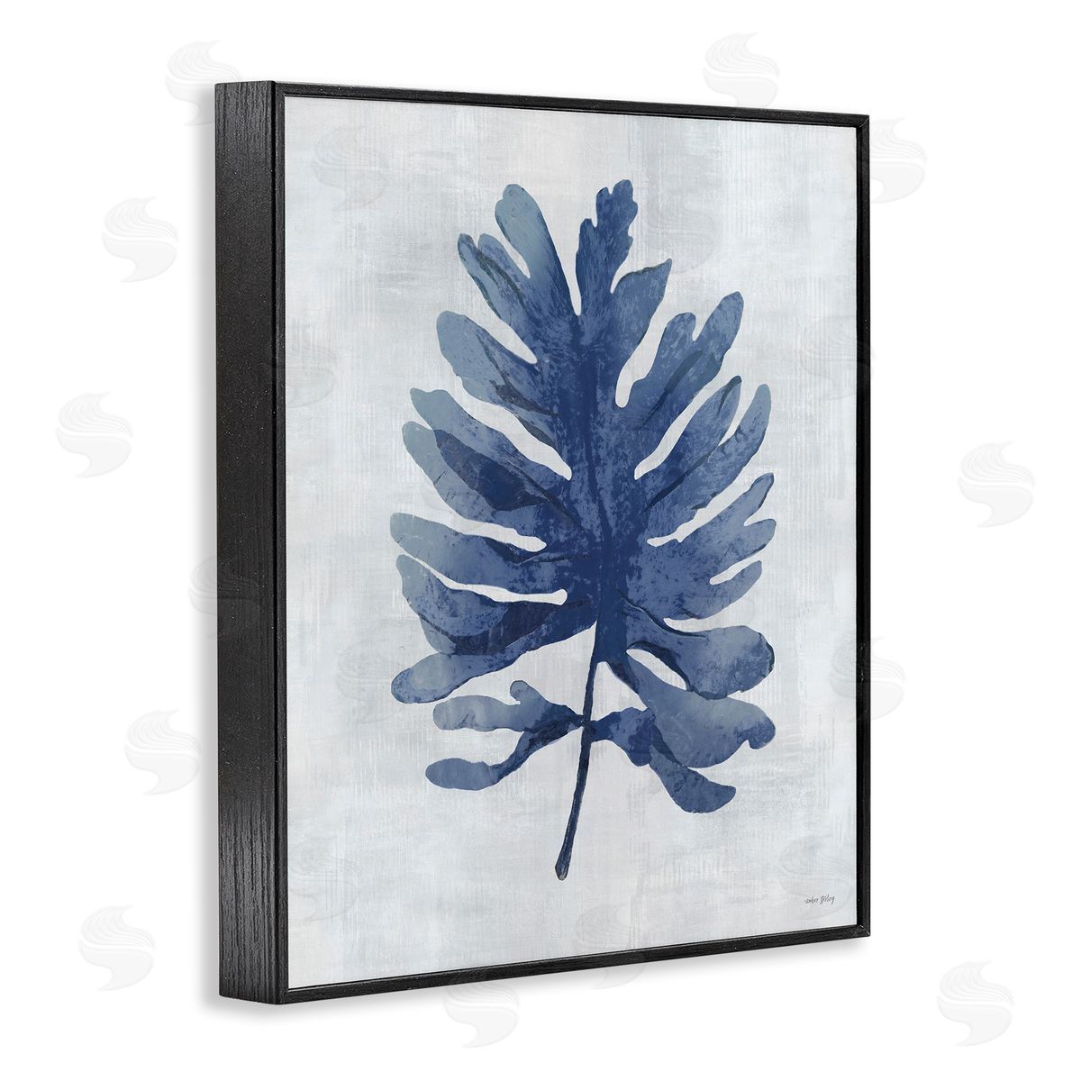 Amber Sterling Sea Algae Sprig Canvas Wall Art Print