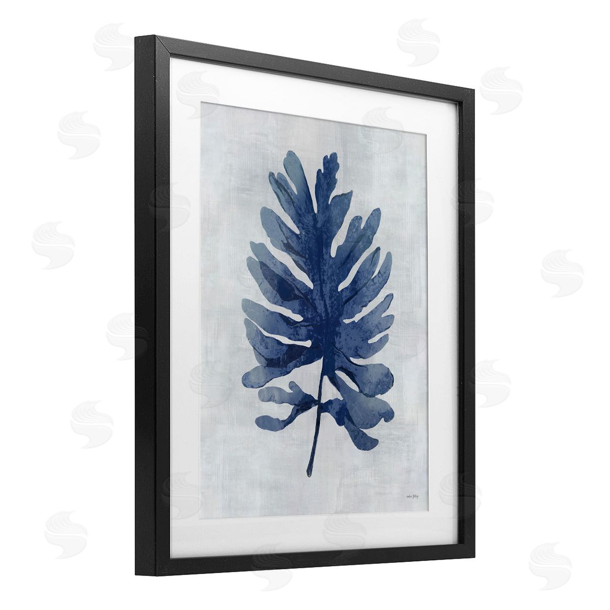Amber Sterling Sea Algae Sprig Canvas Wall Art Print
