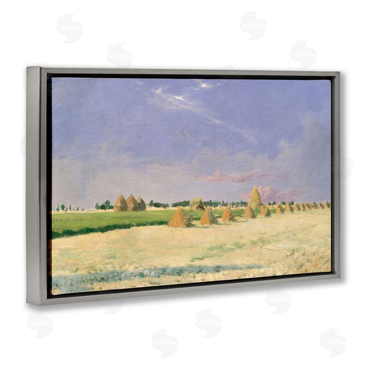 Seven Trees Design Soft Light On Open Fields Canvas Wall Art Print