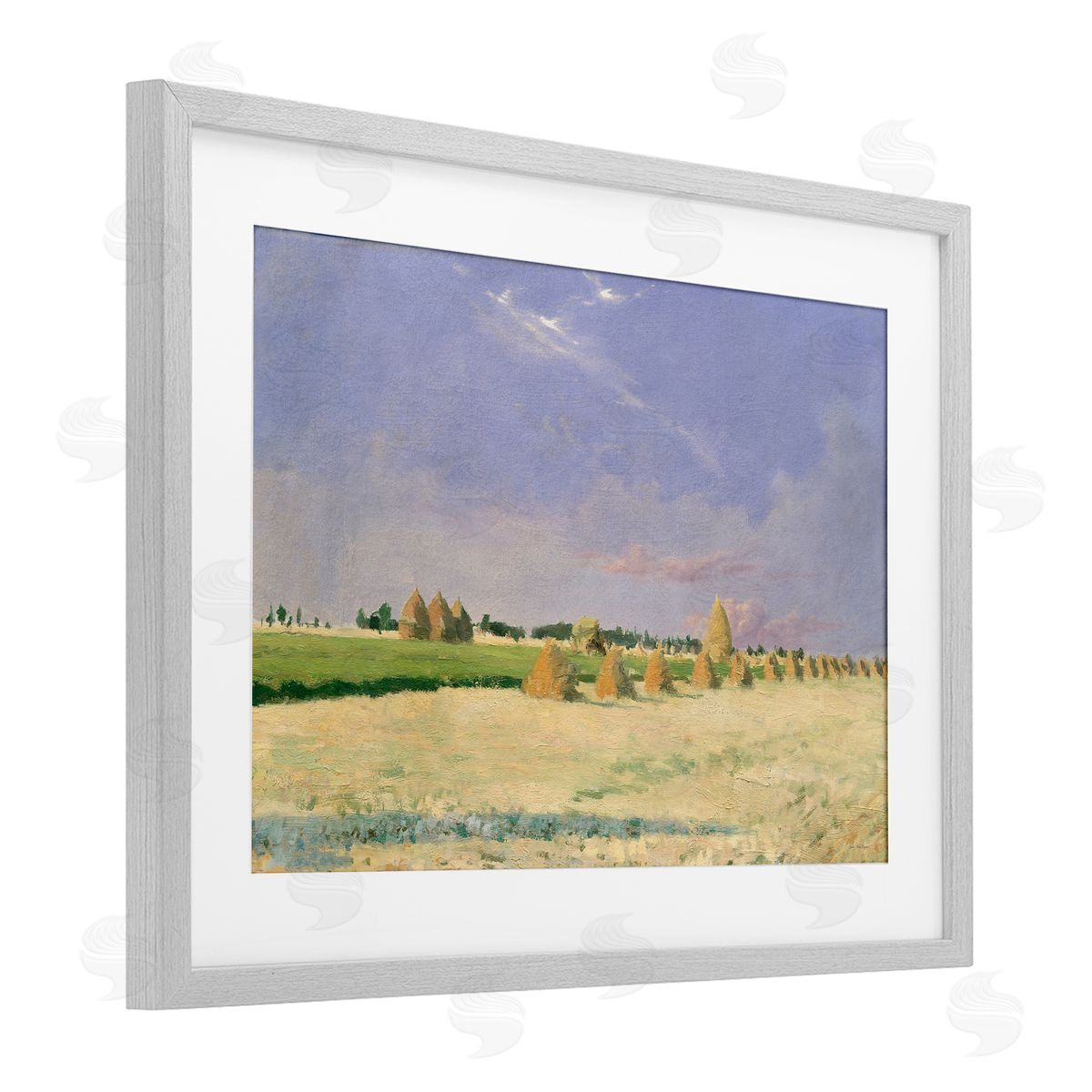 Seven Trees Design Soft Light On Open Fields Canvas Wall Art Print
