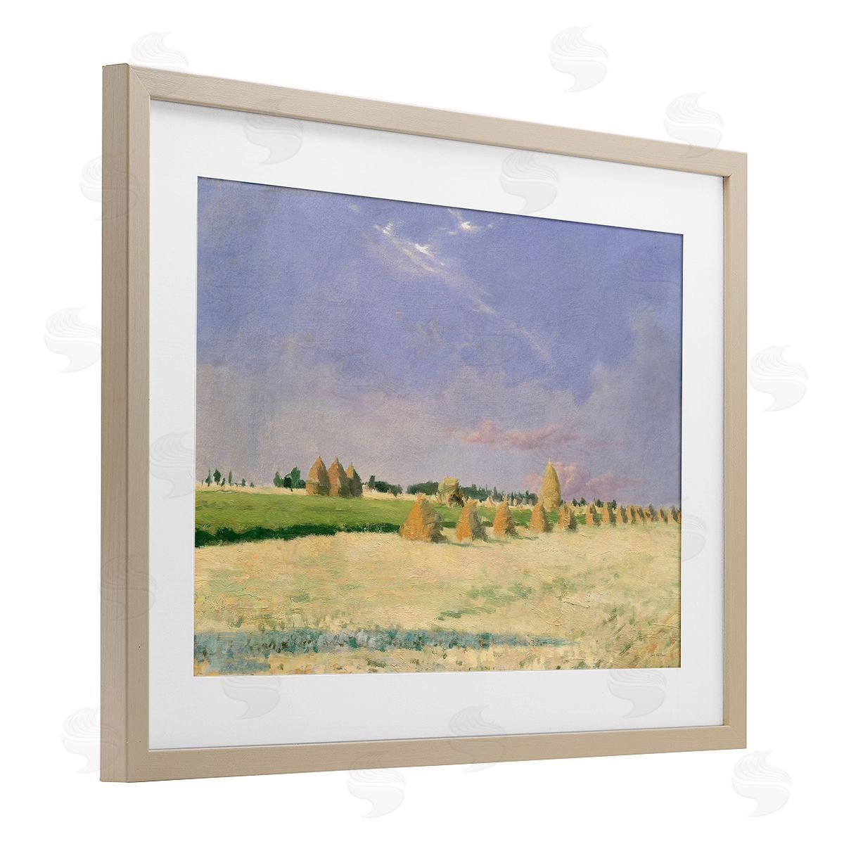 Seven Trees Design Soft Light On Open Fields Canvas Wall Art Print