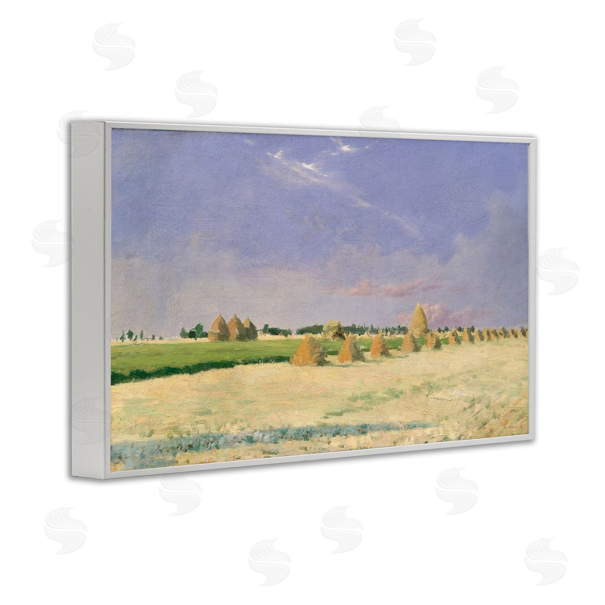 Seven Trees Design Soft Light On Open Fields Canvas Wall Art Print