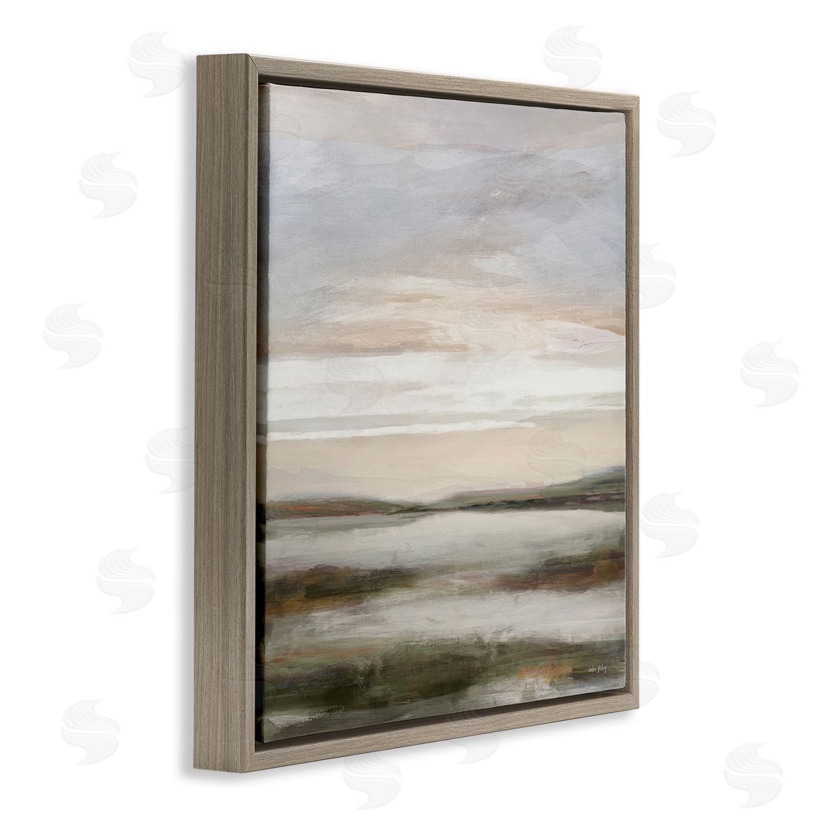 Amber Sterling Vast Softly Lit Horizon Canvas Wall Art Print