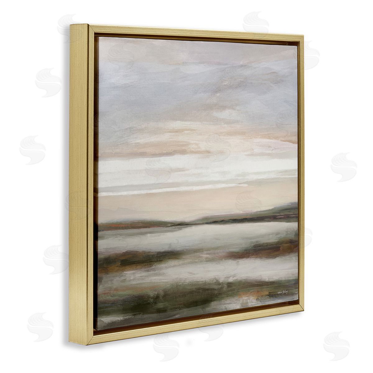 Amber Sterling Vast Softly Lit Horizon Canvas Wall Art Print