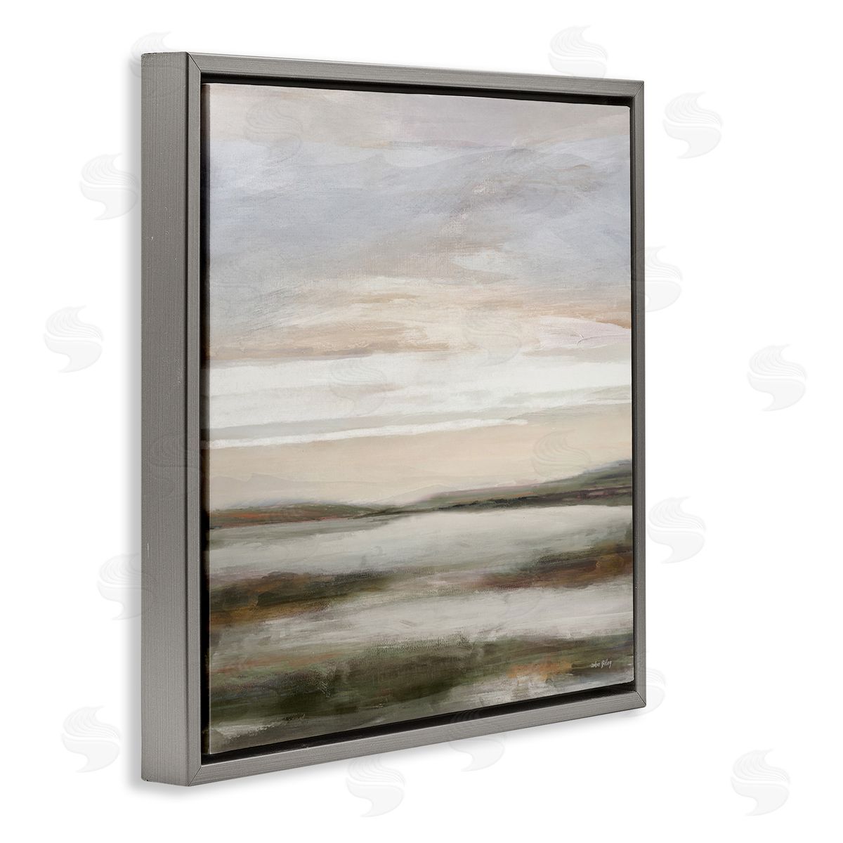 Amber Sterling Vast Softly Lit Horizon Canvas Wall Art Print
