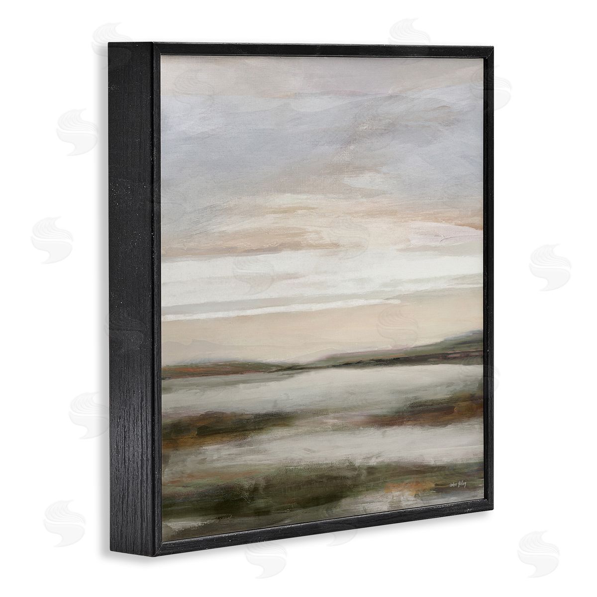 Amber Sterling Vast Softly Lit Horizon Canvas Wall Art Print