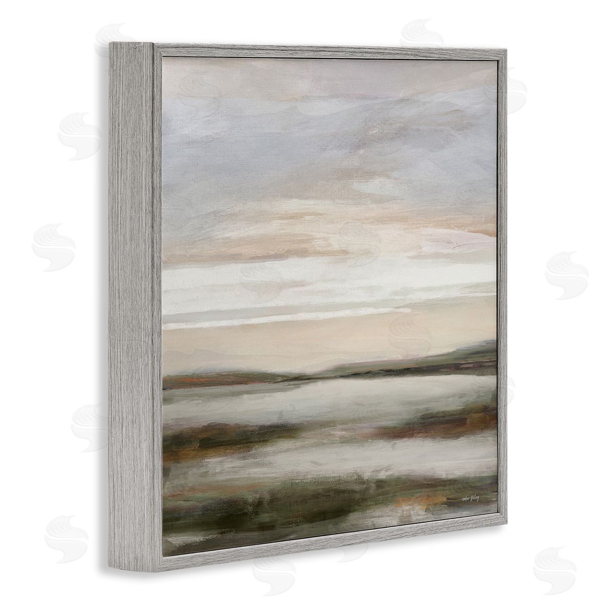 Amber Sterling Vast Softly Lit Horizon Canvas Wall Art Print