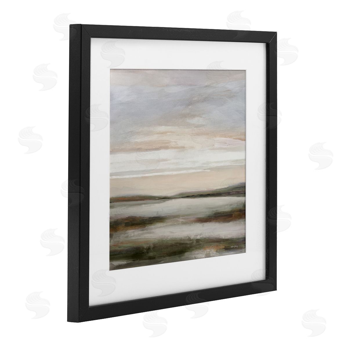 Amber Sterling Vast Softly Lit Horizon Canvas Wall Art Print