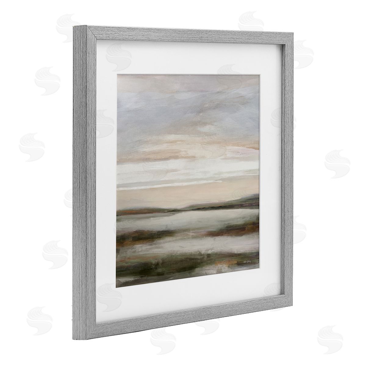 Amber Sterling Vast Softly Lit Horizon Canvas Wall Art Print
