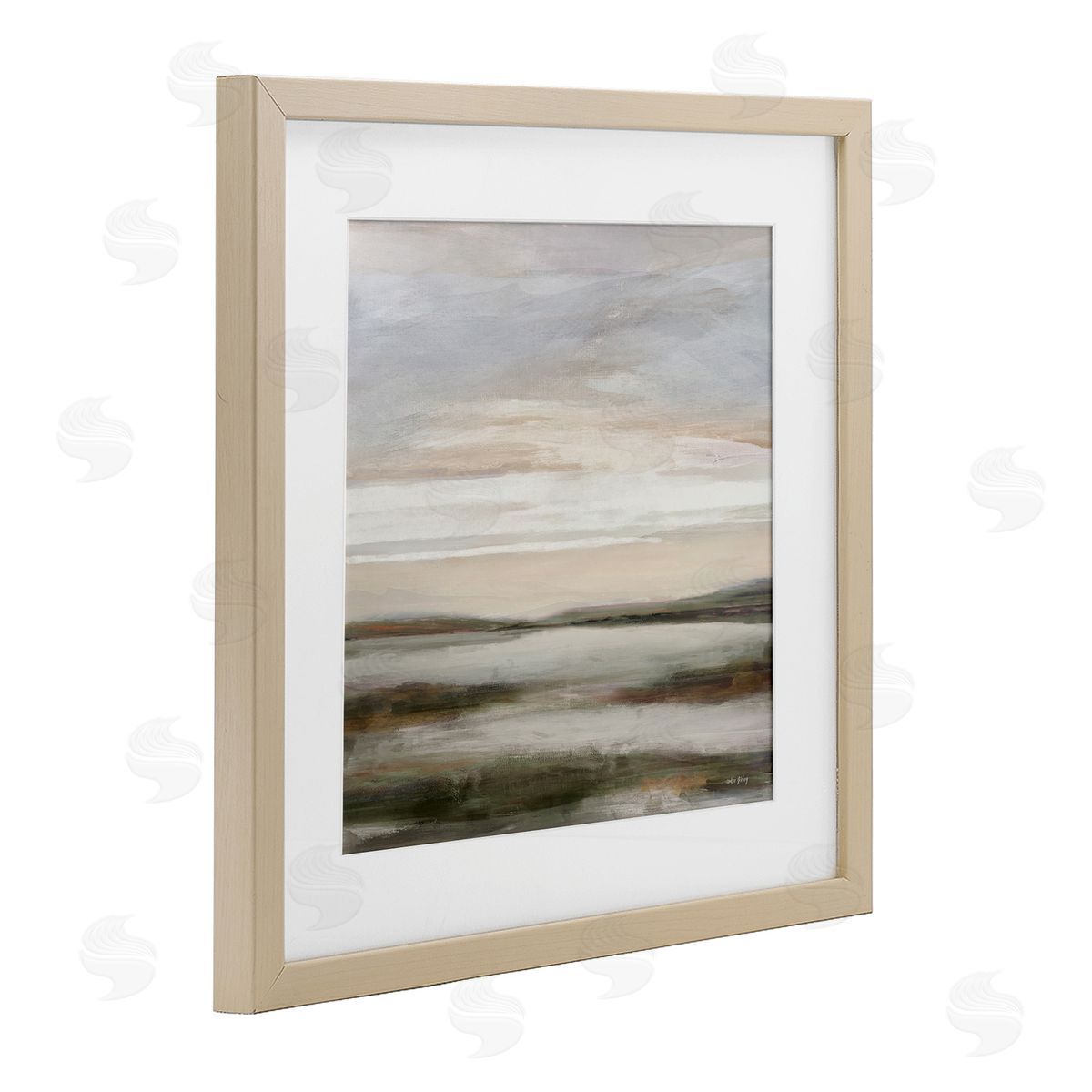 Amber Sterling Vast Softly Lit Horizon Canvas Wall Art Print