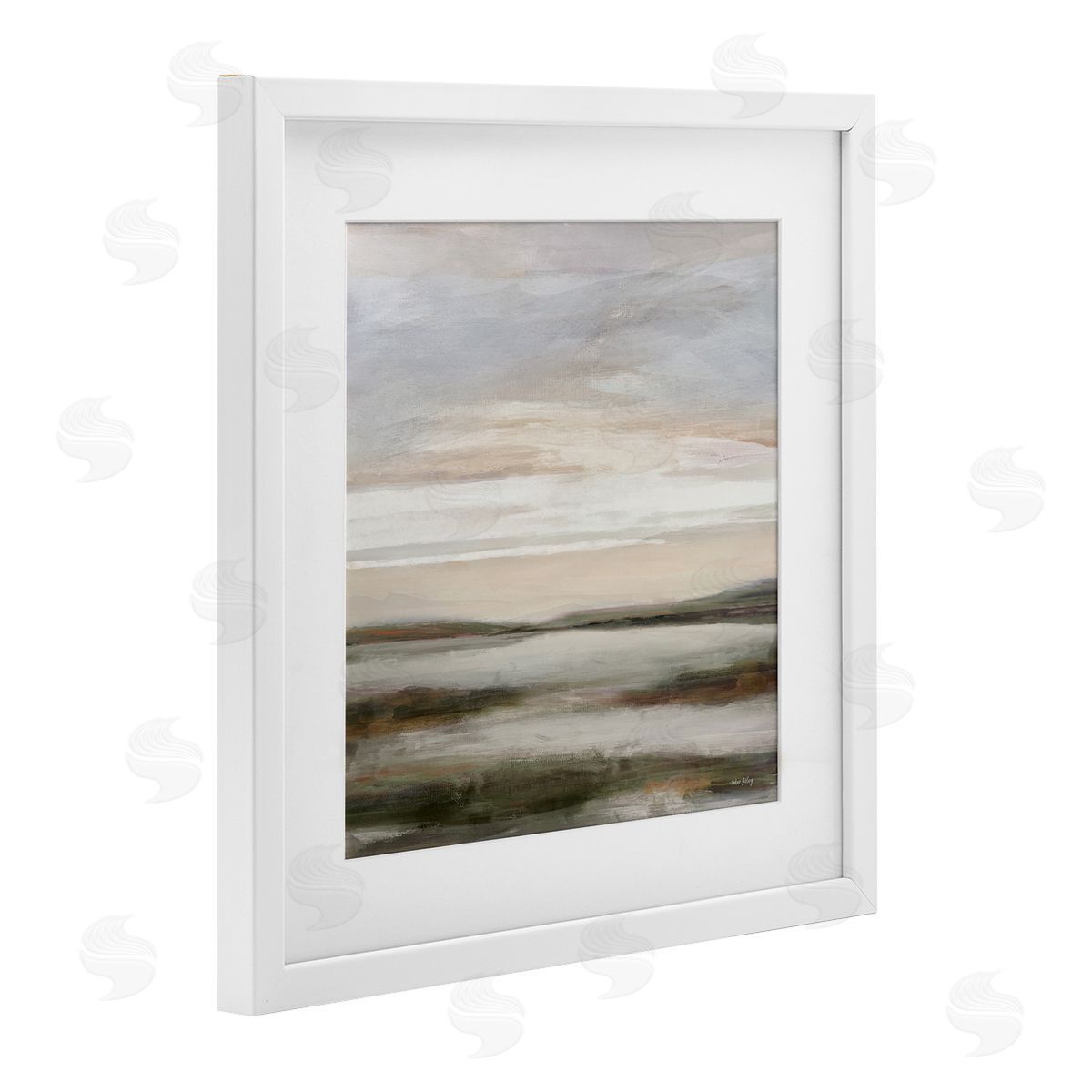 Amber Sterling Vast Softly Lit Horizon Canvas Wall Art Print