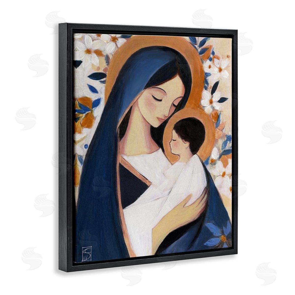 Sara Culpepper Loving Mother And Child Canvas Wall Art Print
