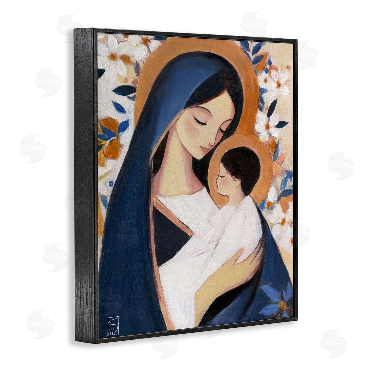 Sara Culpepper Loving Mother And Child Canvas Wall Art Print