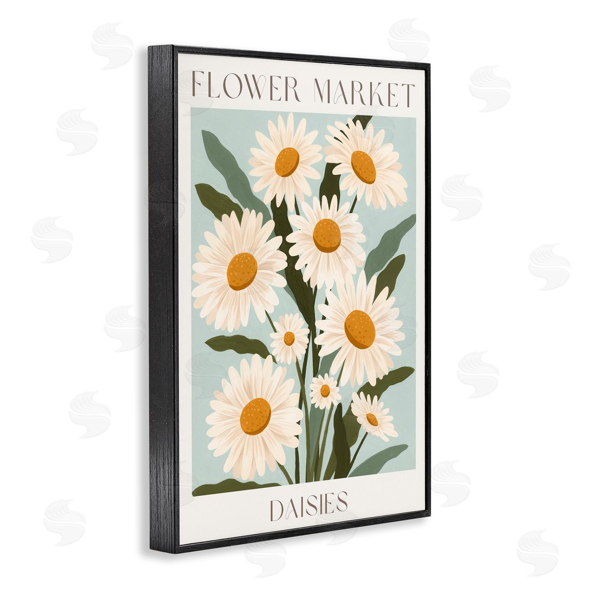 Courtney Haley Flower Market Daisies Canvas Wall Art Print