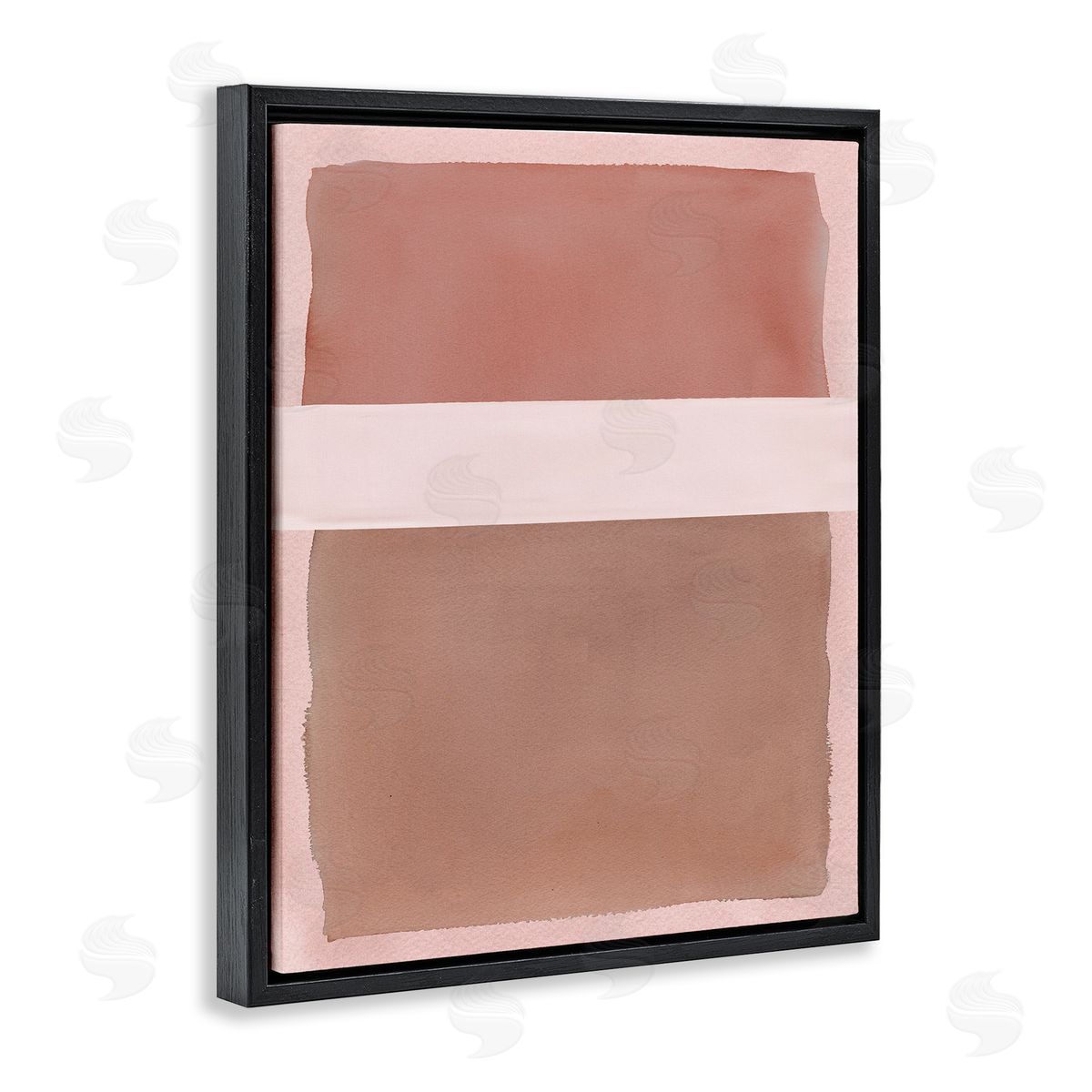 Nina Jacobs Fun with Pink & Tan Canvas Wall Art Print