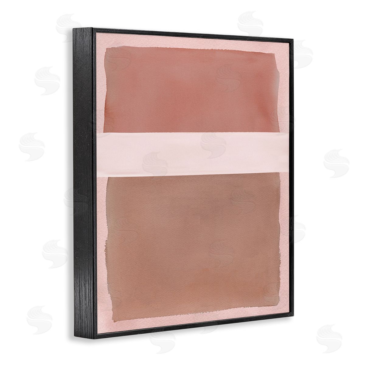 Nina Jacobs Fun with Pink & Tan Canvas Wall Art Print