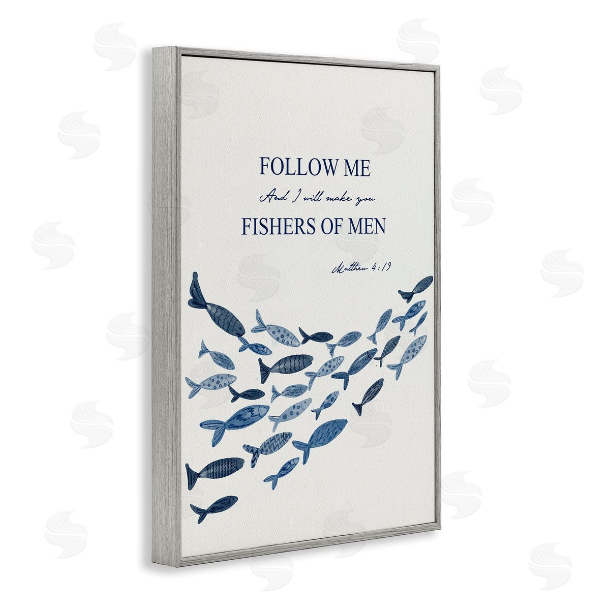 Yen Follow Me Fishers Of Men Canvas Wall Art Print