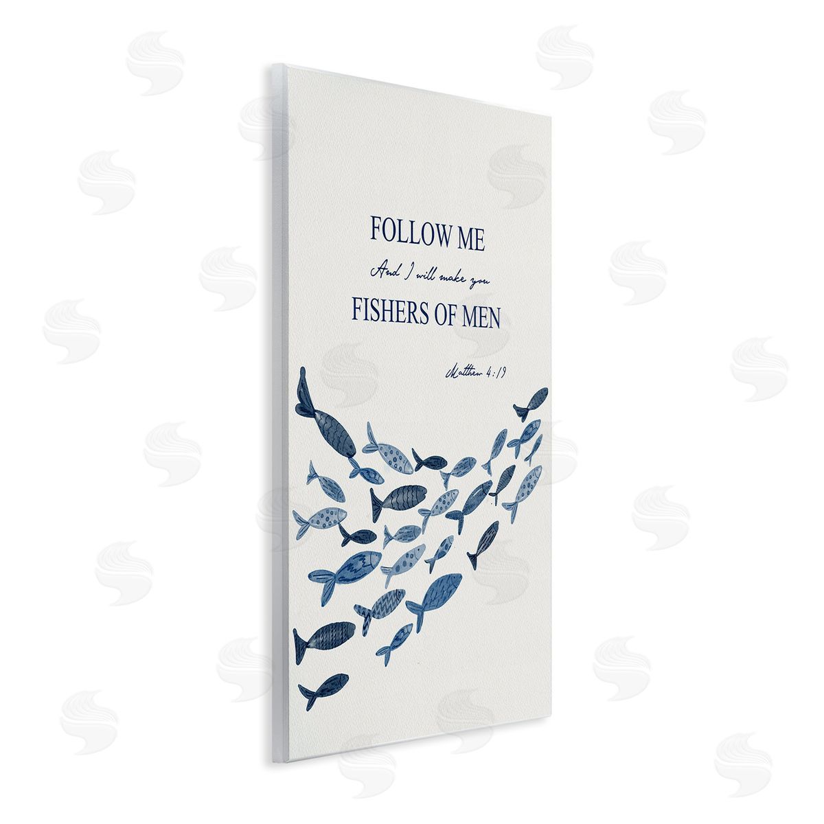 Yen Follow Me Fishers Of Men Canvas Wall Art Print