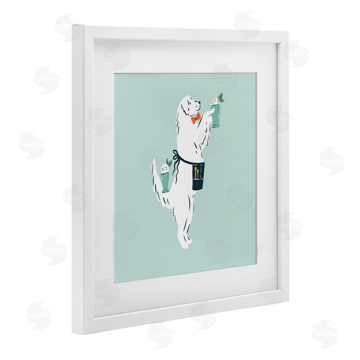Krissy Mast Mint Julep Dog Canvas Wall Art Print