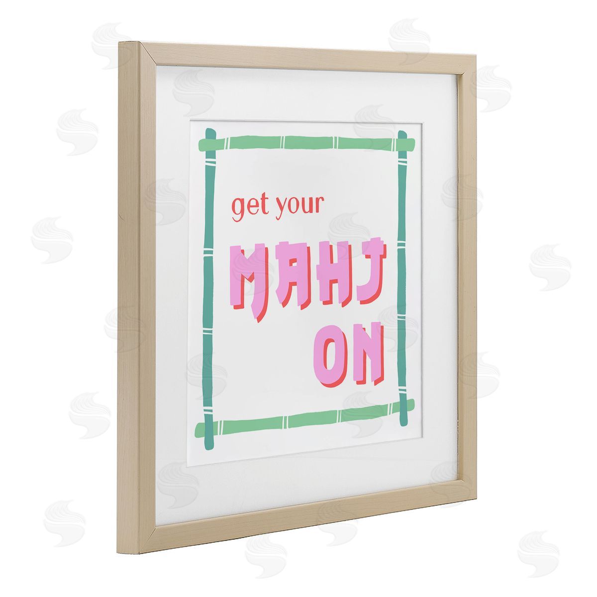 Krissy Mast Get Your Mahj On Canvas Wall Art Print