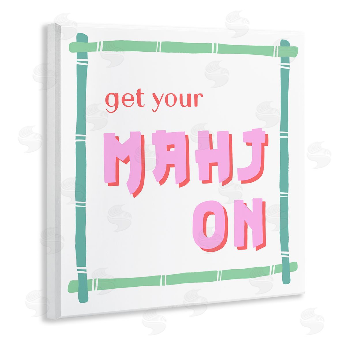 Krissy Mast Get Your Mahj On Canvas Wall Art Print