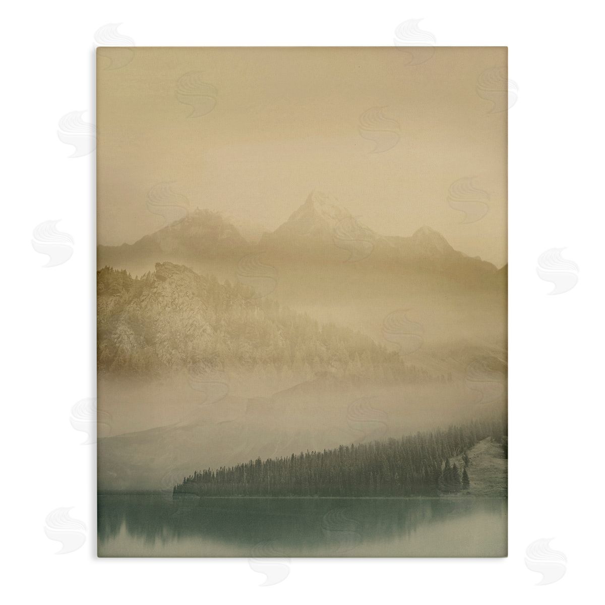 Gemma Bardot Misty Mountain Awakening Canvas Wall Art Print