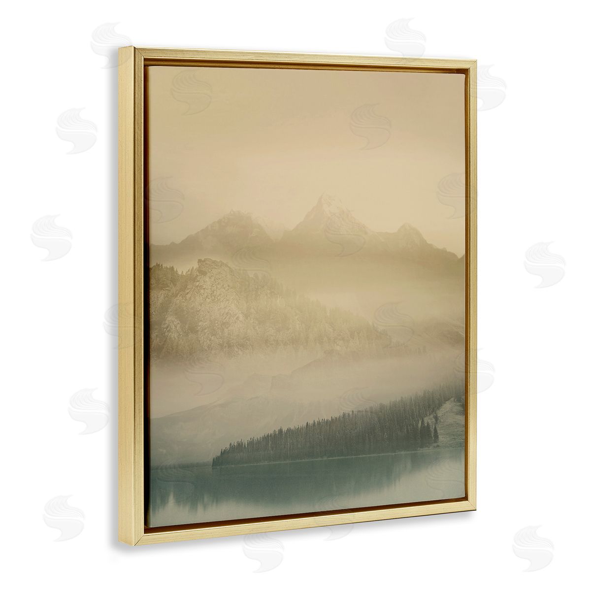 Gemma Bardot Misty Mountain Awakening Canvas Wall Art Print