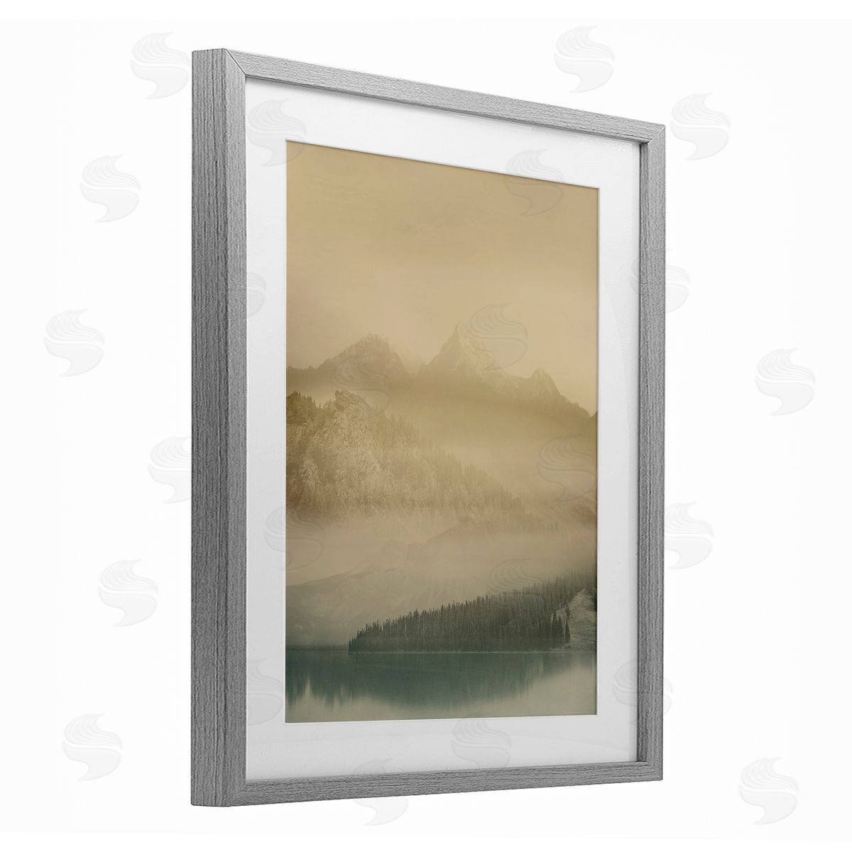 Gemma Bardot Misty Mountain Awakening Canvas Wall Art Print