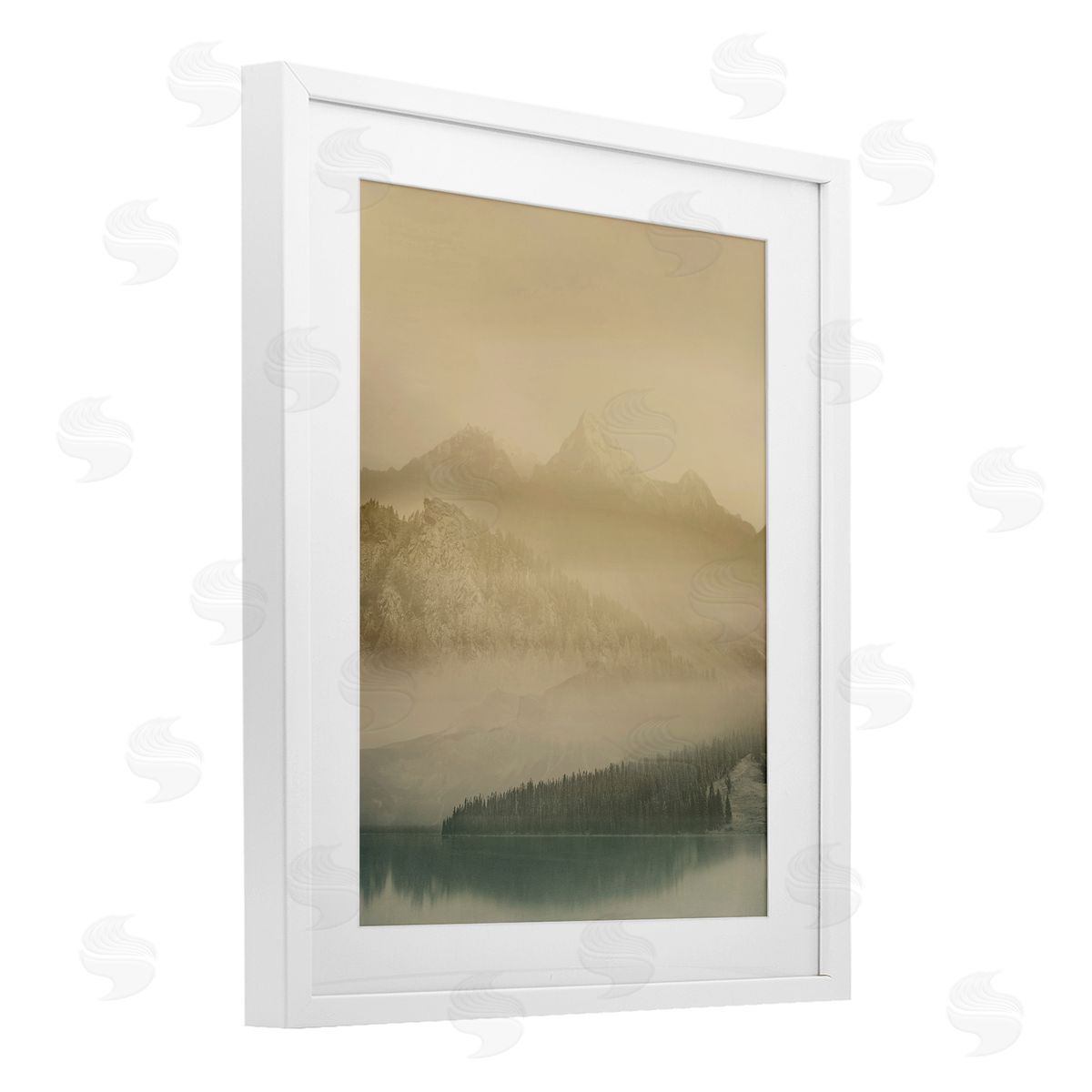 Gemma Bardot Misty Mountain Awakening Canvas Wall Art Print