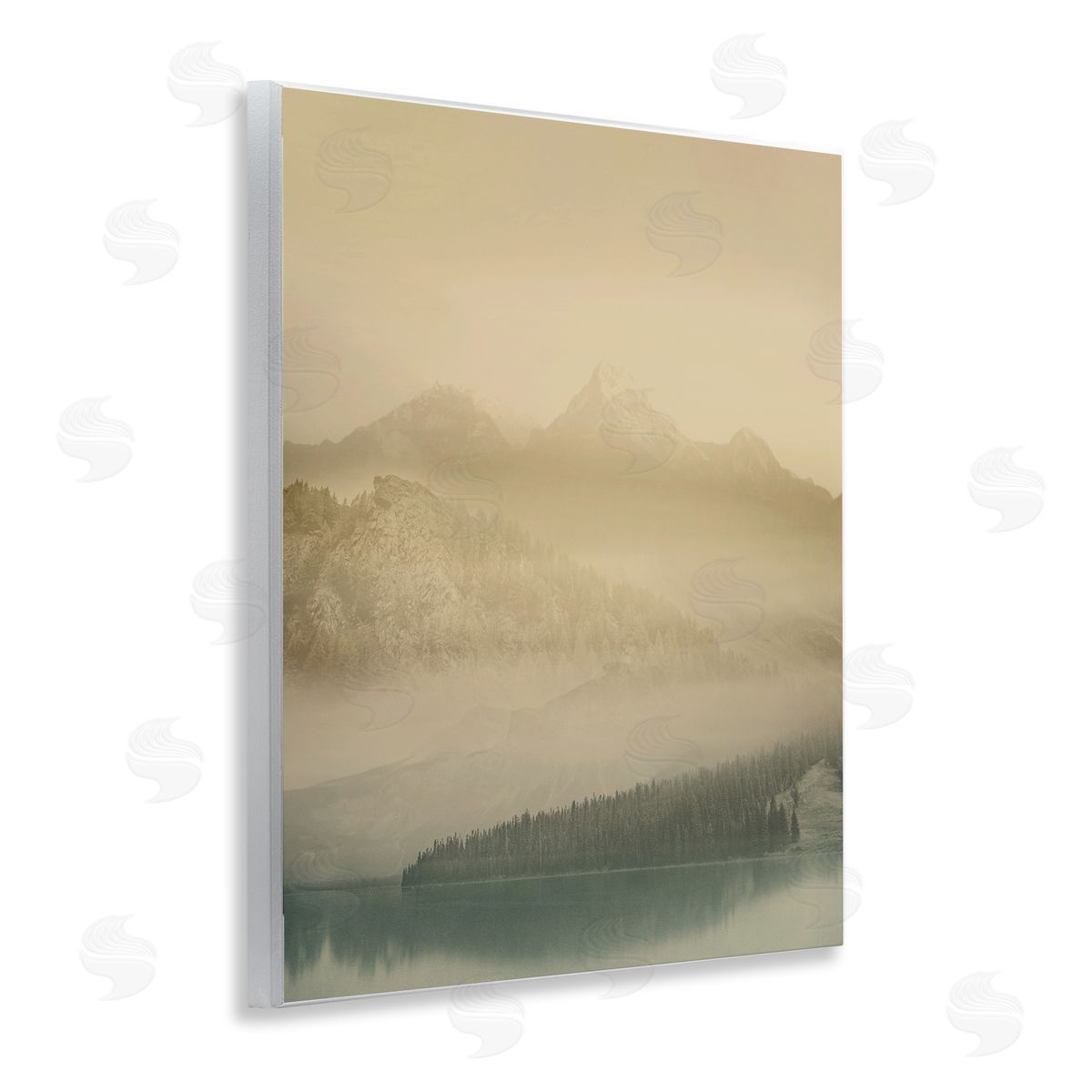 Gemma Bardot Misty Mountain Awakening Canvas Wall Art Print