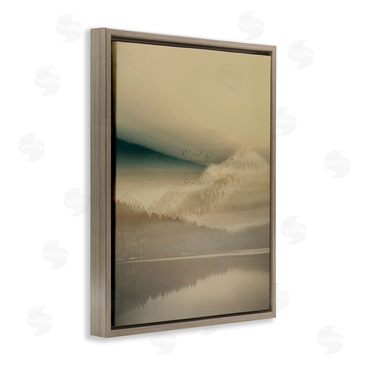 Gemma Bardot Foggy Mountain Awakening Canvas Wall Art Print