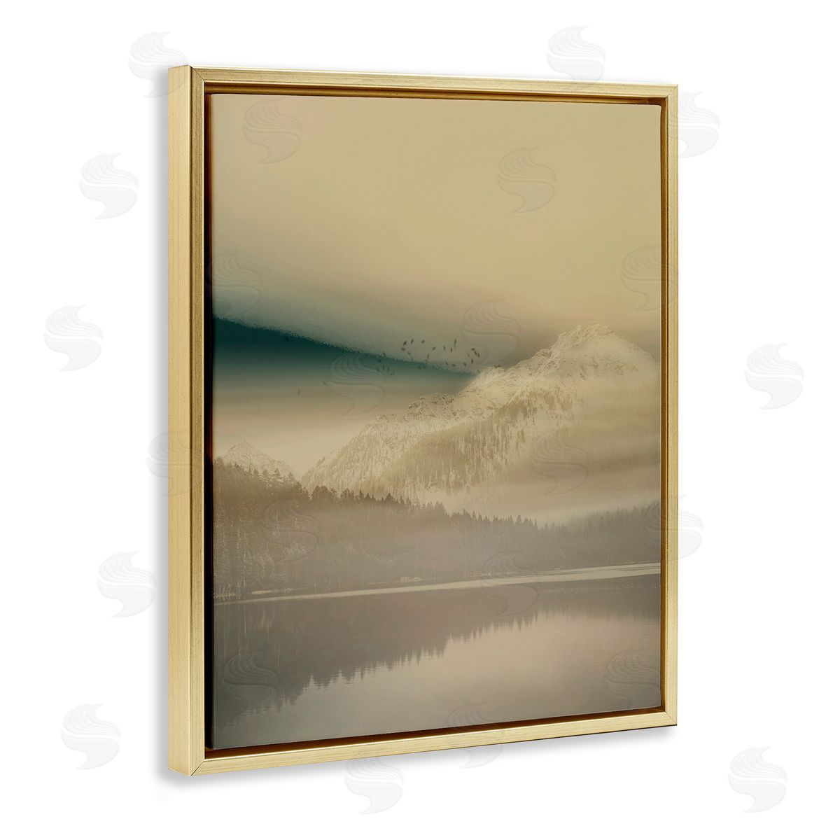 Gemma Bardot Foggy Mountain Awakening Canvas Wall Art Print