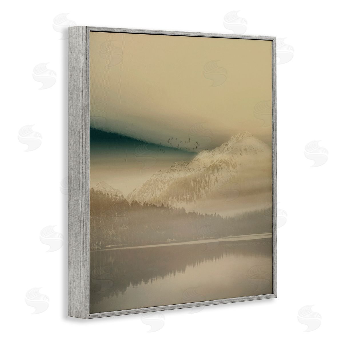 Gemma Bardot Foggy Mountain Awakening Canvas Wall Art Print