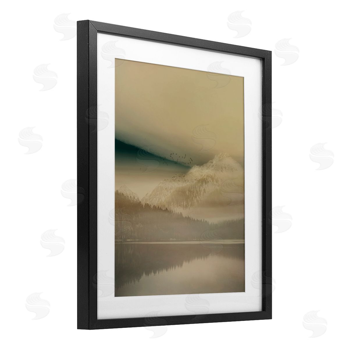 Gemma Bardot Foggy Mountain Awakening Canvas Wall Art Print
