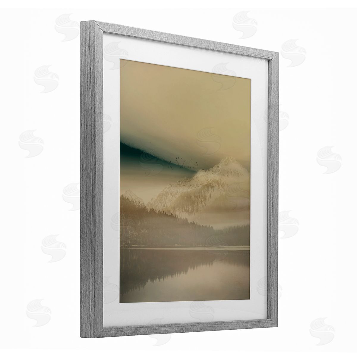 Gemma Bardot Foggy Mountain Awakening Canvas Wall Art Print