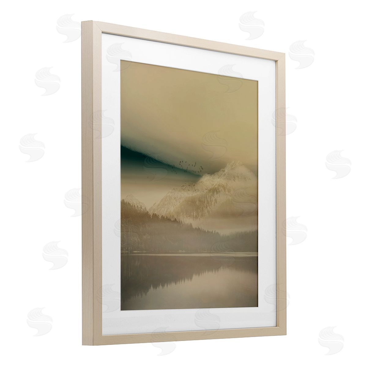 Gemma Bardot Foggy Mountain Awakening Canvas Wall Art Print