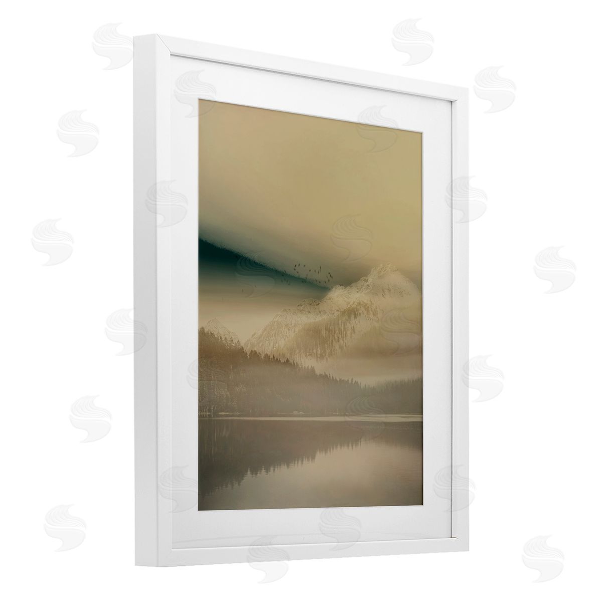 Gemma Bardot Foggy Mountain Awakening Canvas Wall Art Print