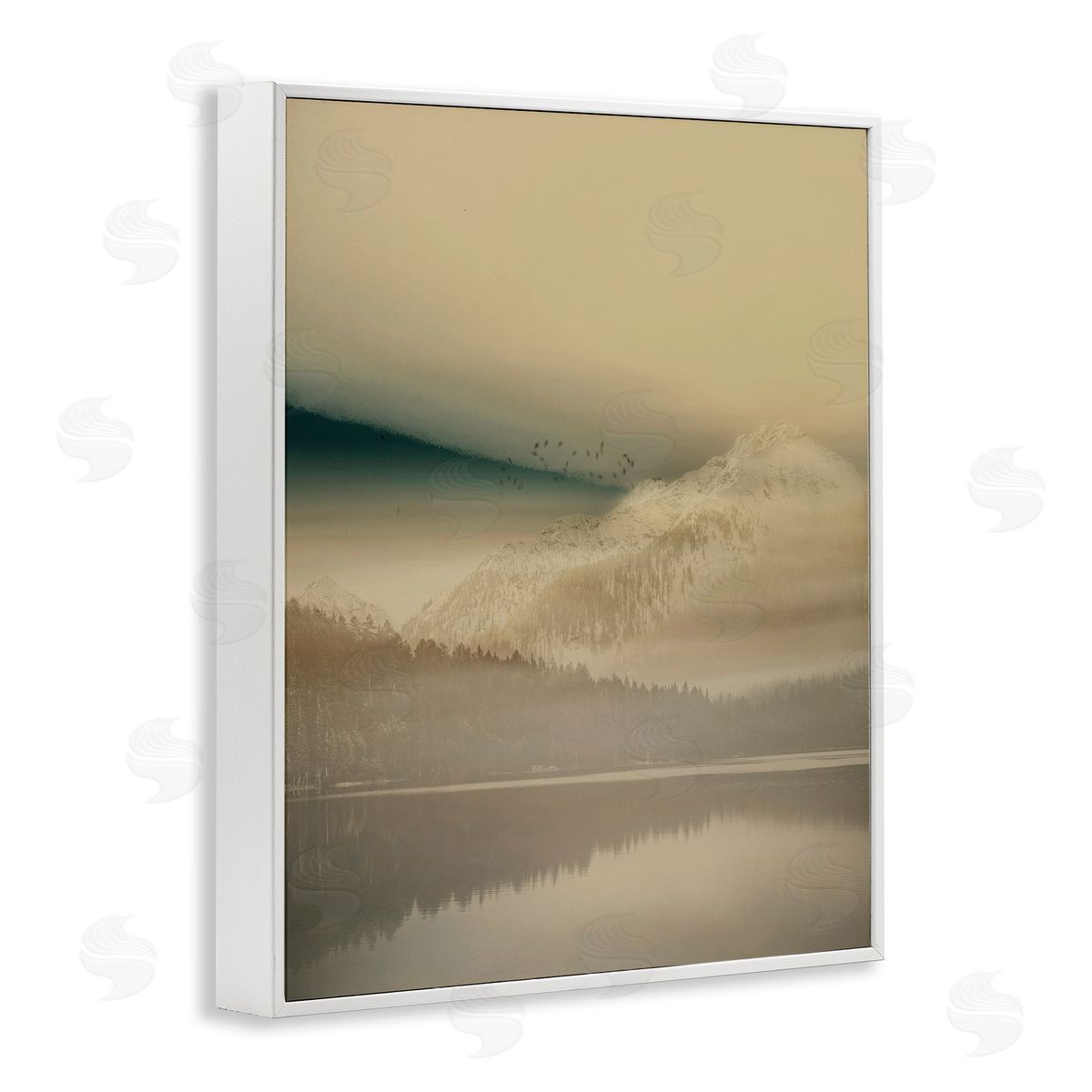 Gemma Bardot Foggy Mountain Awakening Canvas Wall Art Print
