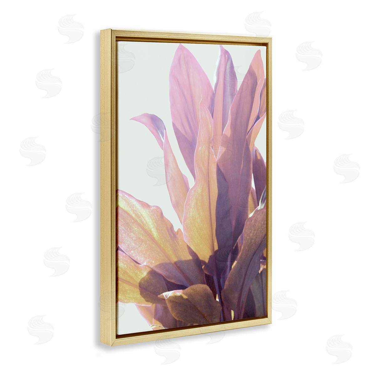 Gemma Bardot Leafy Sunlit Plant Canvas Wall Art Print
