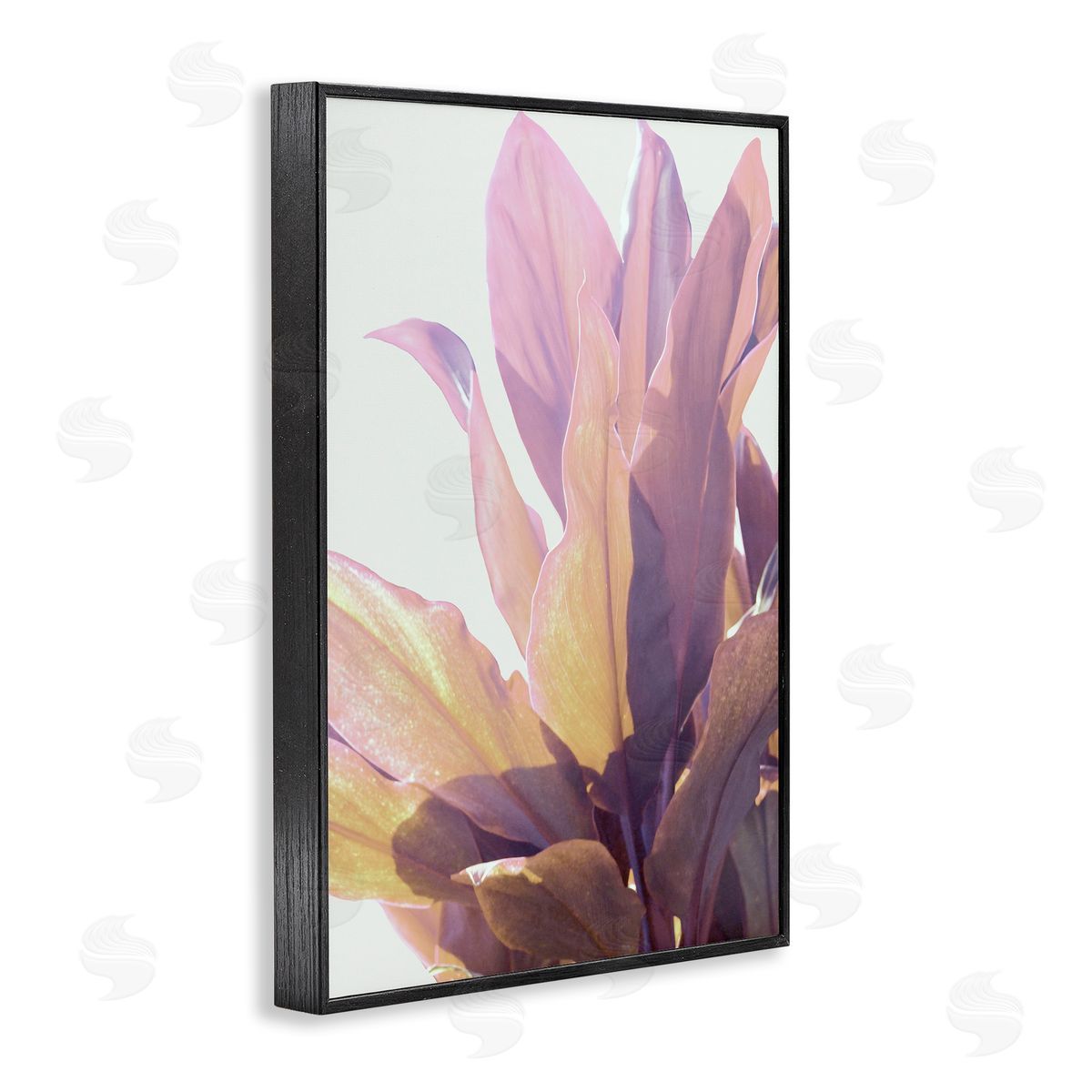 Gemma Bardot Leafy Sunlit Plant Canvas Wall Art Print