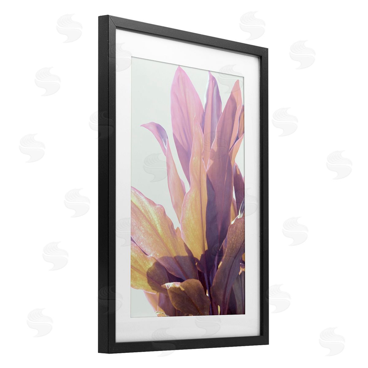 Gemma Bardot Leafy Sunlit Plant Canvas Wall Art Print
