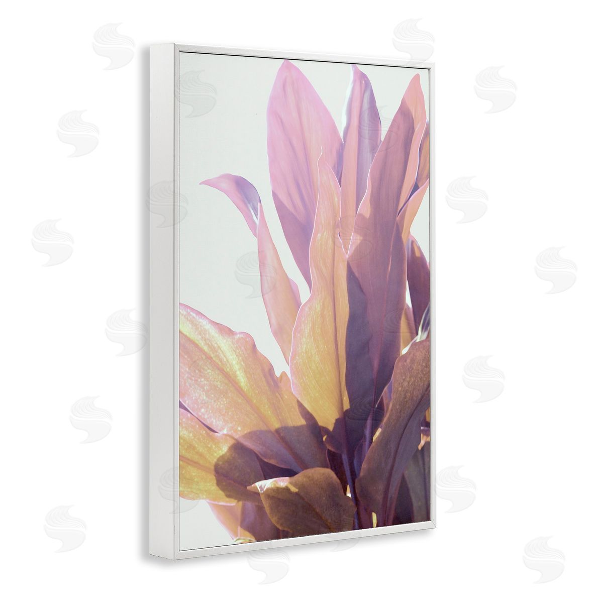 Gemma Bardot Leafy Sunlit Plant Canvas Wall Art Print