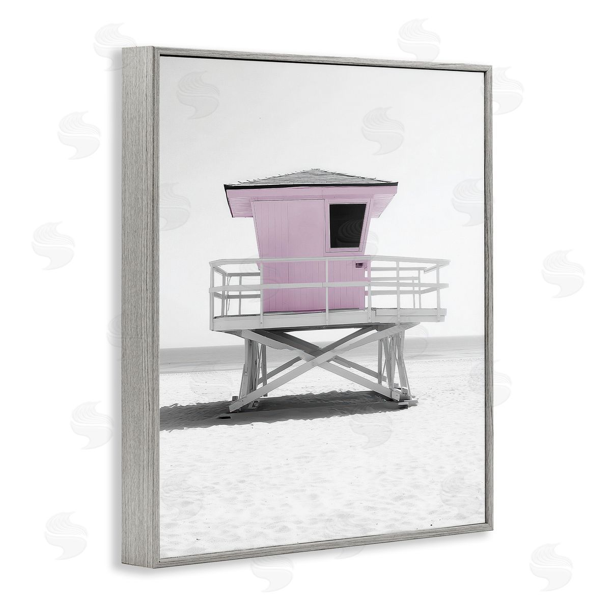 Annabelle Hall Lifeguard Station Candy Canvas Wall Art Print