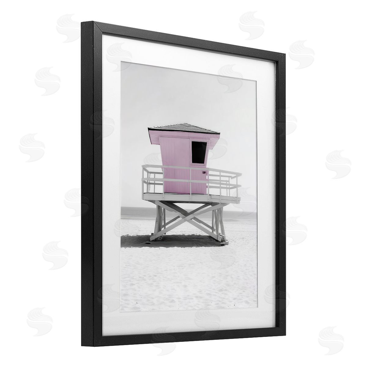 Annabelle Hall Lifeguard Station Candy Canvas Wall Art Print