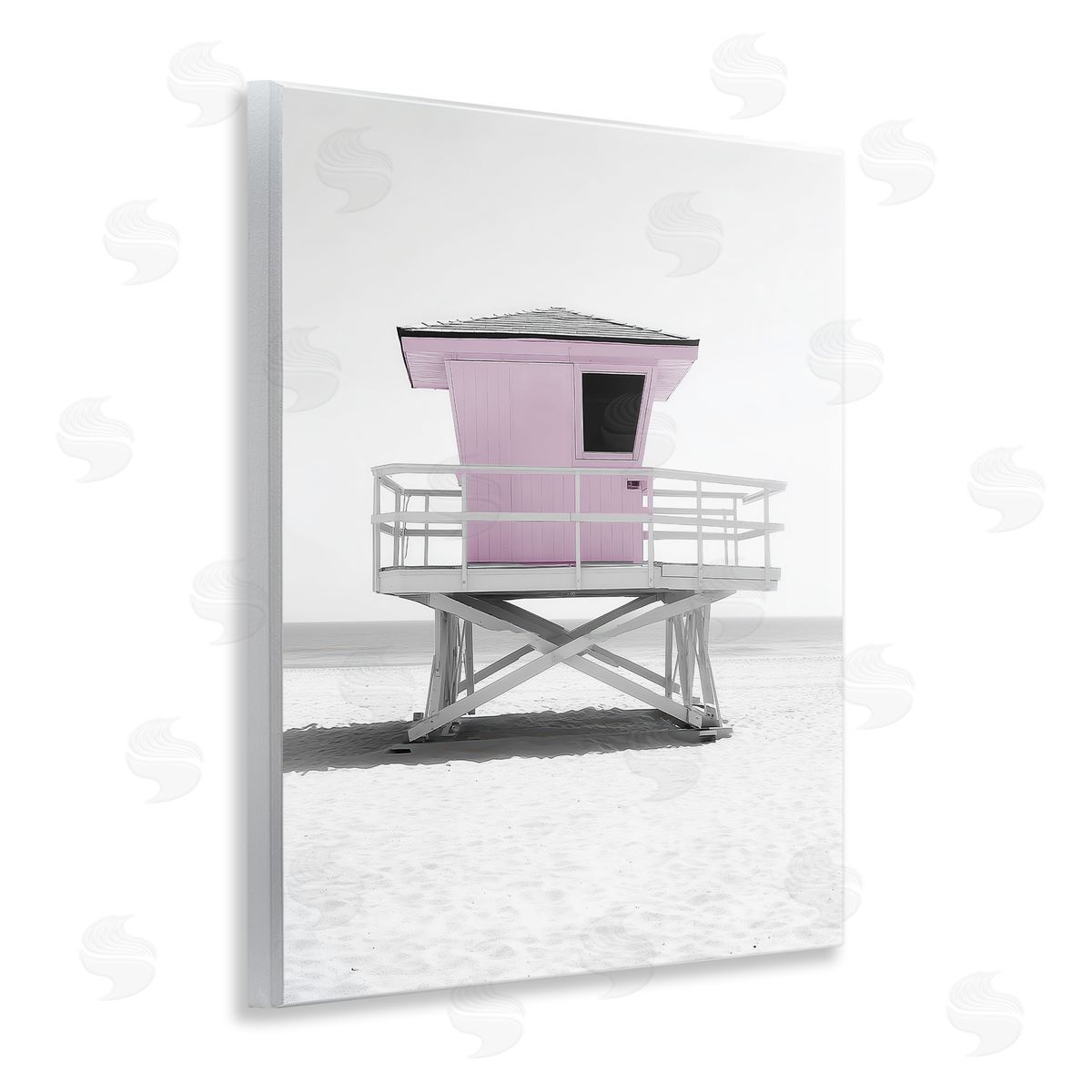 Annabelle Hall Lifeguard Station Candy Canvas Wall Art Print