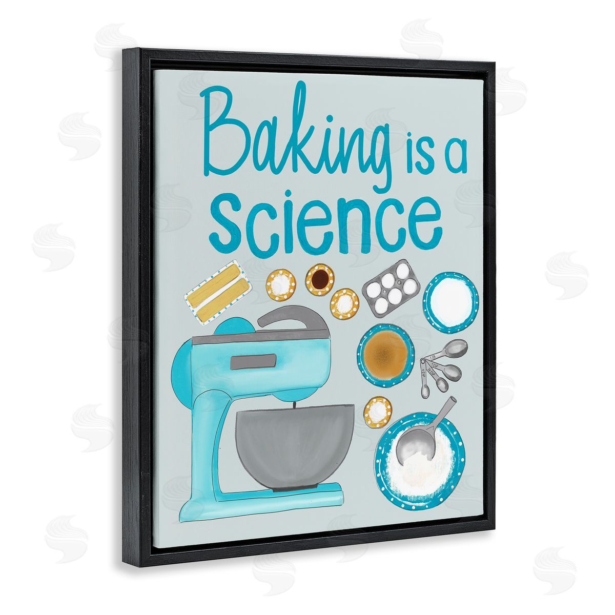 Christine Becker Baking Is A Science Canvas Wall Art Print