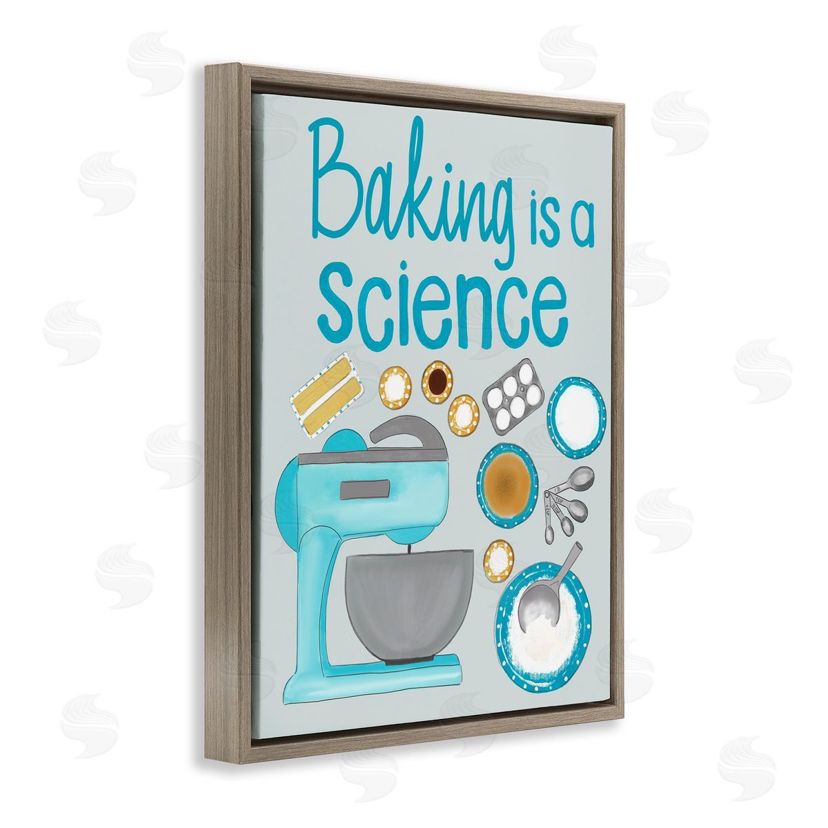 Christine Becker Baking Is A Science Canvas Wall Art Print
