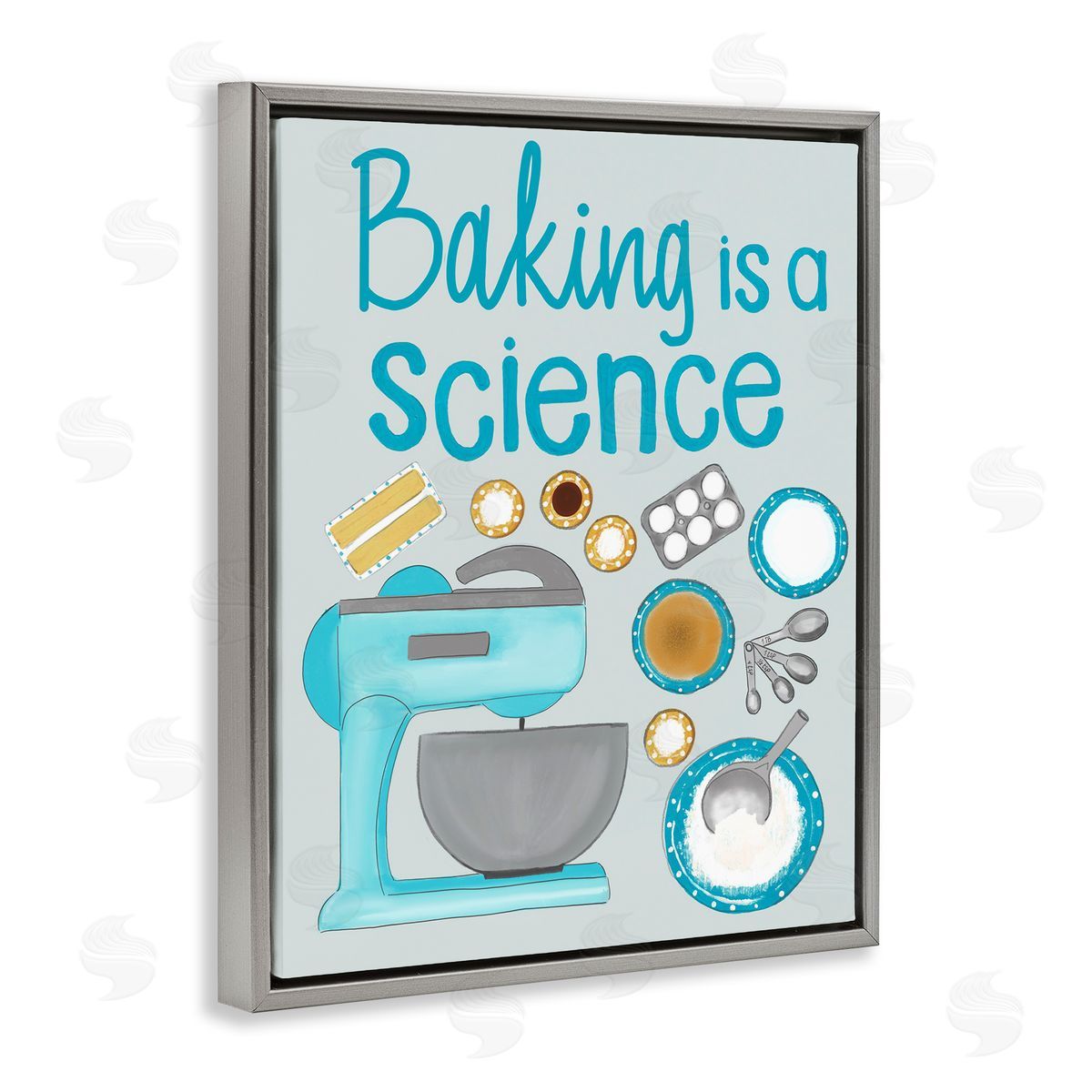 Christine Becker Baking Is A Science Canvas Wall Art Print