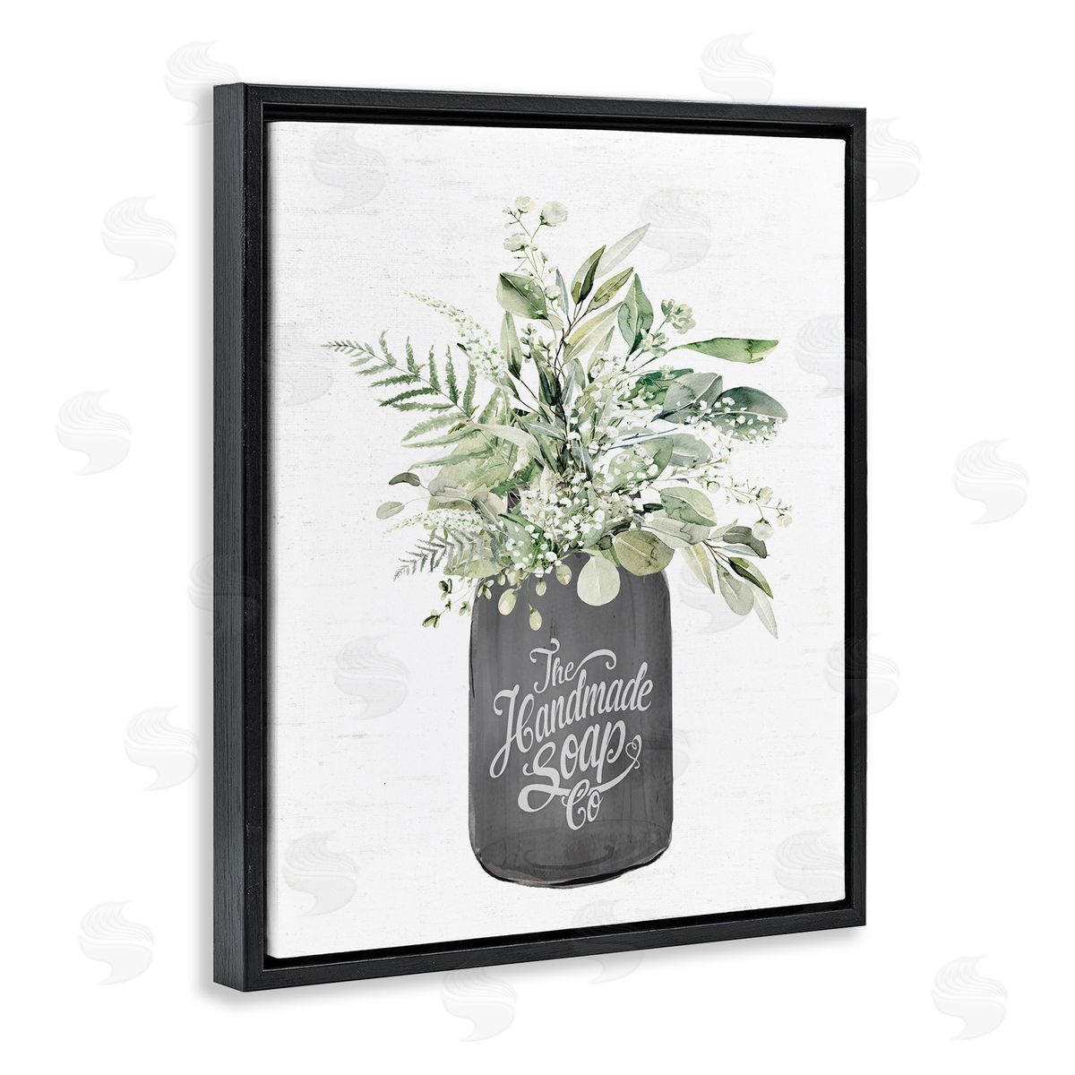 Lettered and Lined Handmade Soap Botanicals Canvas Wall Art Print